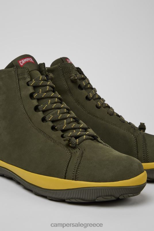 Peu pista gore-tex πράσινα μποτάκια nubuck για άνδρες νέες αφίξεις Camper V20TF1272 πράσινος