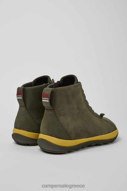 Peu pista gore-tex πράσινα μποτάκια nubuck για άνδρες νέες αφίξεις Camper V20TF1272 πράσινος