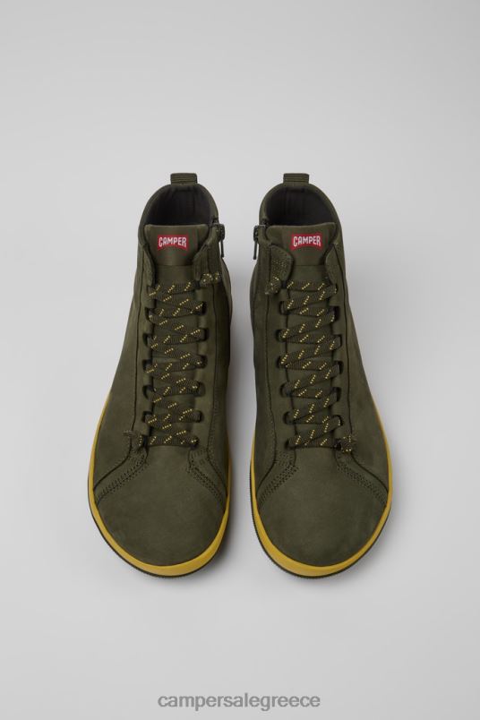 Peu pista gore-tex πράσινα μποτάκια nubuck για άνδρες νέες αφίξεις Camper V20TF1272 πράσινος