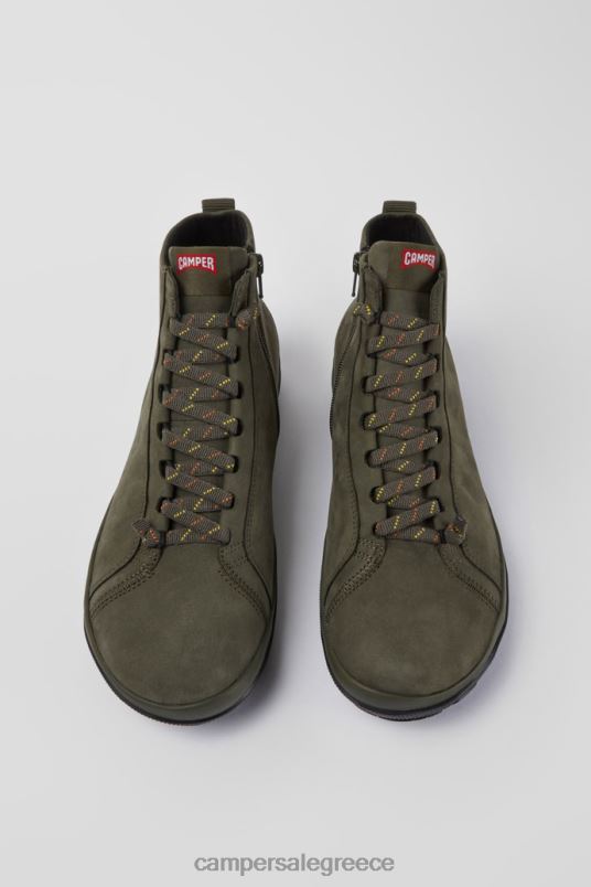 Peu pista gore-tex πράσινα μποτάκια nubuck για άνδρες αποκλειστικά Camper V20TF1288 πράσινος