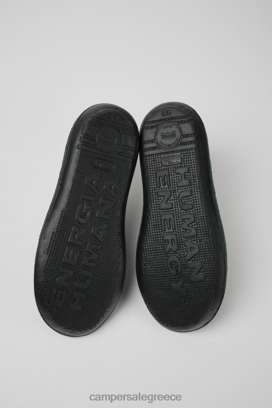 ανδρικά μποτάκια μαύρα δερμάτινα beetle νέες παραλαβές Camper V20TF1296 μαύρος