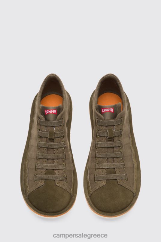 αποκλειστικά ανδρικά πράσινα αθλητικά παπούτσια beetle Camper V20TF1340 πράσινος
