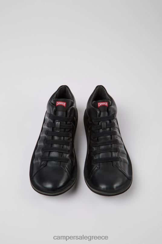 σχεδιαστικά beetle gore-tex μαύρα δερμάτινα μποτάκια για άνδρες Camper V20TF1299 μαύρος