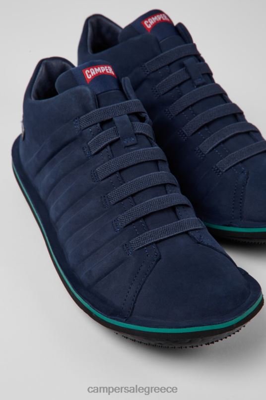 μποτάκια beetle gore-tex navy blue nubuck για άνδρες νέες αφίξεις Camper V20TF1301 ΠΟΛΕΜΙΚΟ ΝΑΥΤΙΚΟ