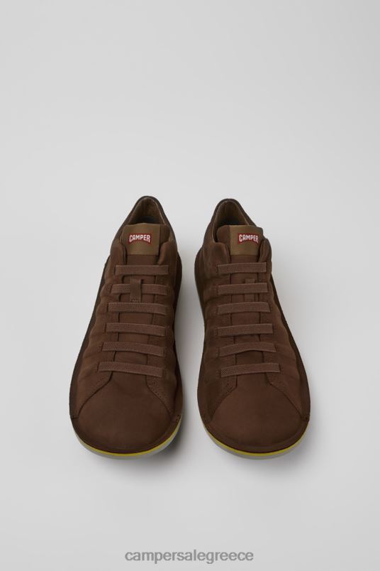 μποτάκια beetle gore-tex καφέ nubuck για άντρες αποκλειστικά Camper V20TF1300 καφέ