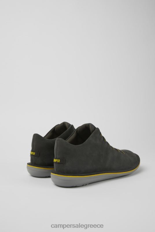 beetle σκούρο γκρι nubuck μποτάκια για άνδρες νέες αφίξεις Camper V20TF1297 γκρί