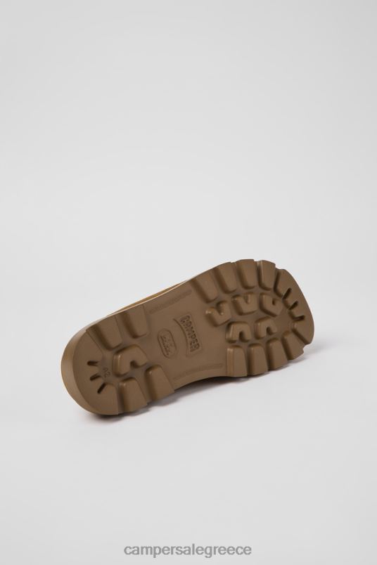 αποκλειστικό σανδάλι brutus καφέ δερμάτινο τσόκαρα για άνδρες Camper V20TF1190 καφέ