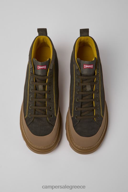 brutus καφέ και πράσινα μποτάκια για άνδρες νέες αφίξεις Camper V20TF1343 καφέ