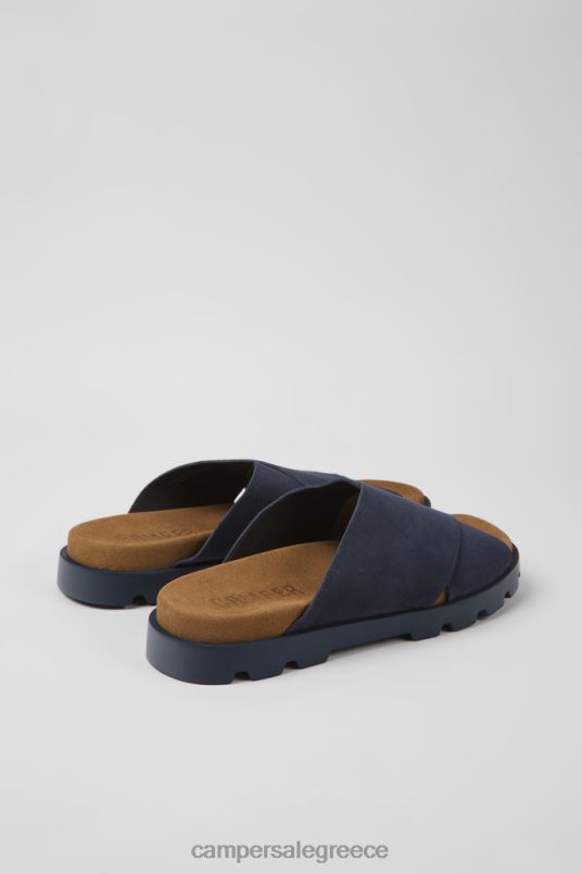 Σχέδιο brutus σανδάλι navy blue nubuck σανδάλια για άνδρες Camper V20TF1194 ΠΟΛΕΜΙΚΟ ΝΑΥΤΙΚΟ