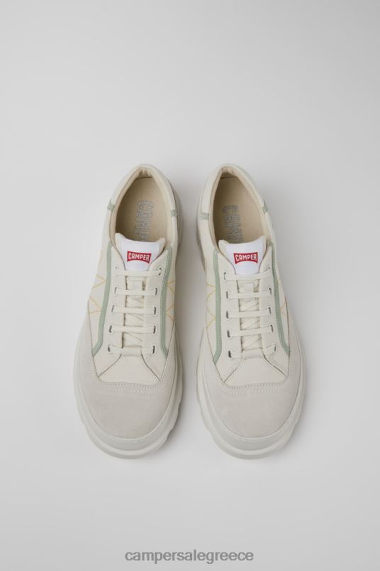 brutus sneaker για άνδρες σε λευκό γκρι και πράσινο νέες αφίξεις Camper V20TF1318 πράσινος