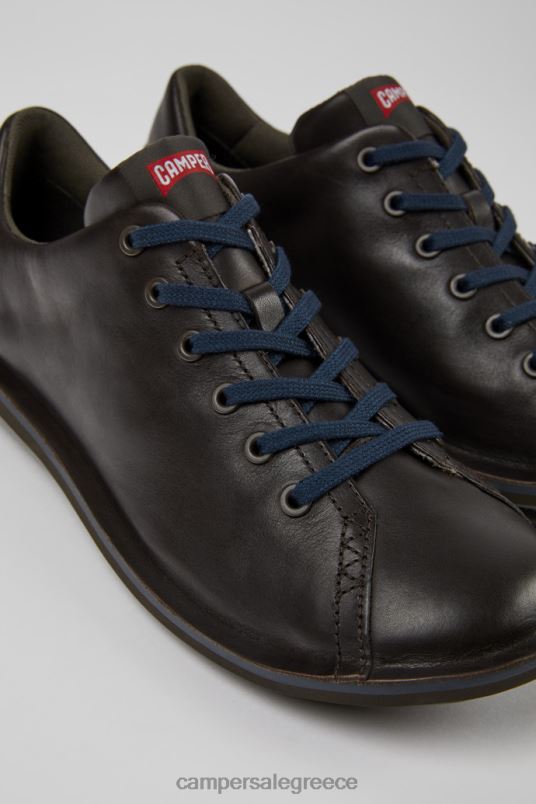 αποκλειστικά ανδρικά παπούτσια casual με καφέ σκαθάρι Camper V20TF1311 καφέ