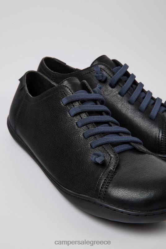 αποκλειστικό μαύρο casual ανδρικό παπούτσι peu Camper V20TF1242 μαύρος