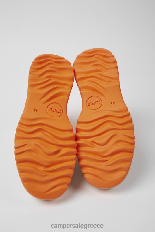 design teix πορτοκαλί και μπεζ μποτάκια για άνδρες Camper V20TF1248 πορτοκάλι