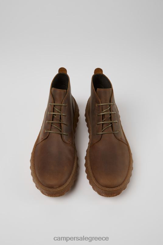 αποκλειστικό εδάφους michelin καφέ με κορδόνια μέχρι τον αστράγαλο μποτάκι για άνδρες Camper V20TF1253 καφέ