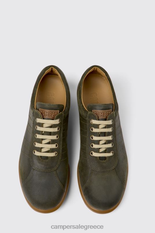 αποκλειστικά αθλητικά παπούτσια pelotas πράσινο nubuck για άνδρες Camper V20TF1304 πράσινος