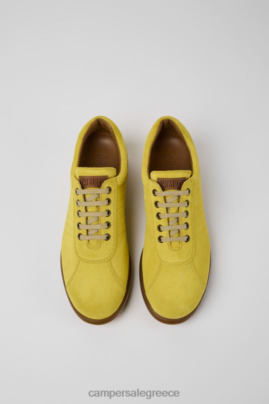 pelotas κίτρινα αθλητικά παπούτσια nubuck για άνδρες αποκλειστικά Camper V20TF1332 κίτρινος