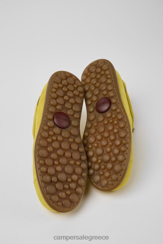 pelotas κίτρινα αθλητικά παπούτσια nubuck για άνδρες αποκλειστικά Camper V20TF1332 κίτρινος