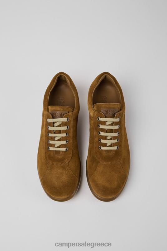 pelotas καφέ sneakers nubuck για άνδρες νέες αφίξεις Camper V20TF1331 καφέ