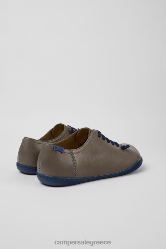 Σχεδιασμός peu γκρι δερμάτινα παπούτσια για άνδρες Camper V20TF1243 γκρί