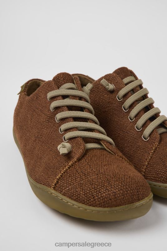 Αποκλειστικά ανδρικά υφασμάτινα παπούτσια peu καφέ Camper V20TF1246 καφέ