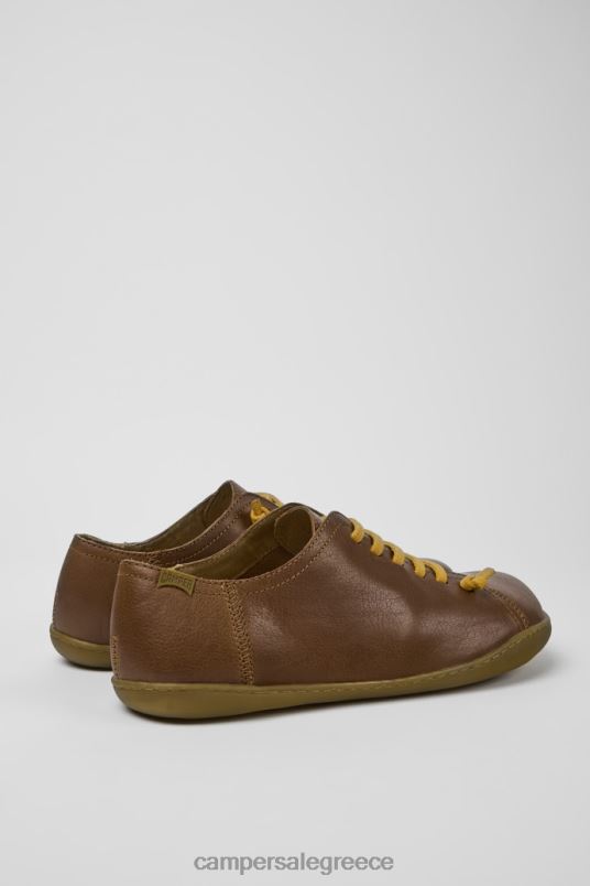 Σχεδιαστική τάση peu καφέ δερμάτινα παπούτσια για άνδρες Camper V20TF291 καφέ