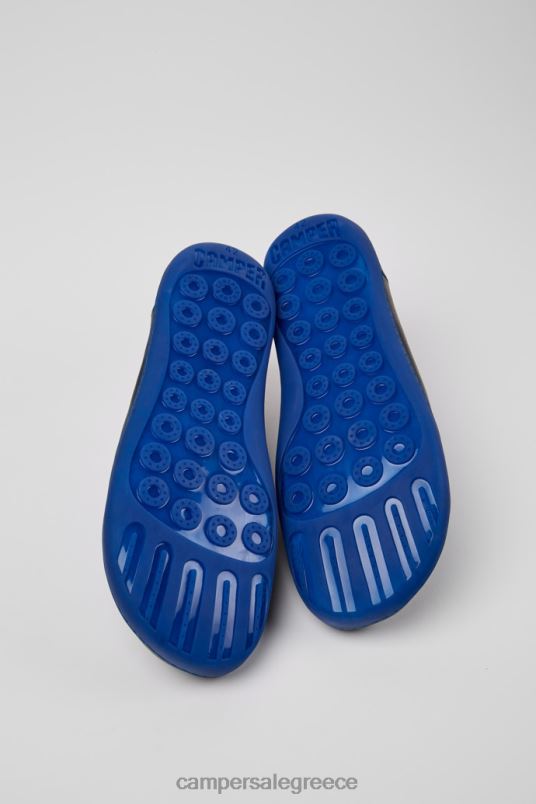 Σχεδιασμός peu μπλε δερμάτινα παπούτσια για άνδρες Camper V20TF294 μπλε