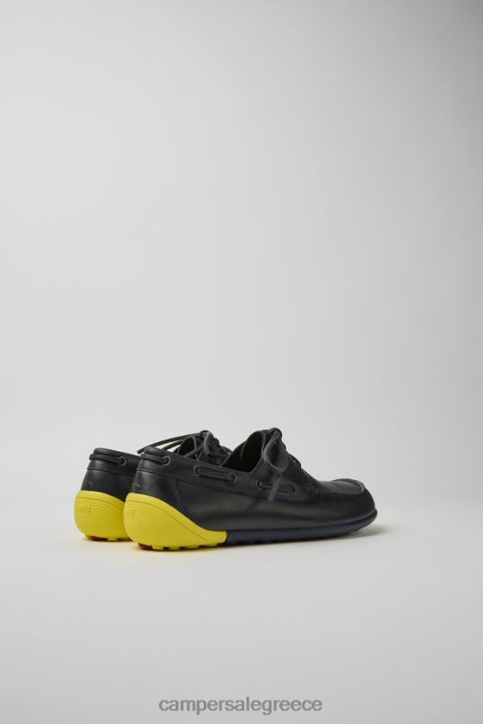 peu circuit μπλε δερμάτινα παπούτσια για άνδρες νέες αφίξεις Camper V20TF1317 μπλε