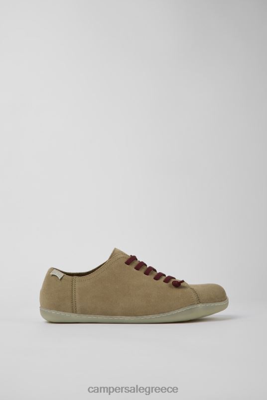 peu μπεζ παπούτσια nubuck για άνδρες νέες αφίξεις Camper V20TF1210 μπεζ