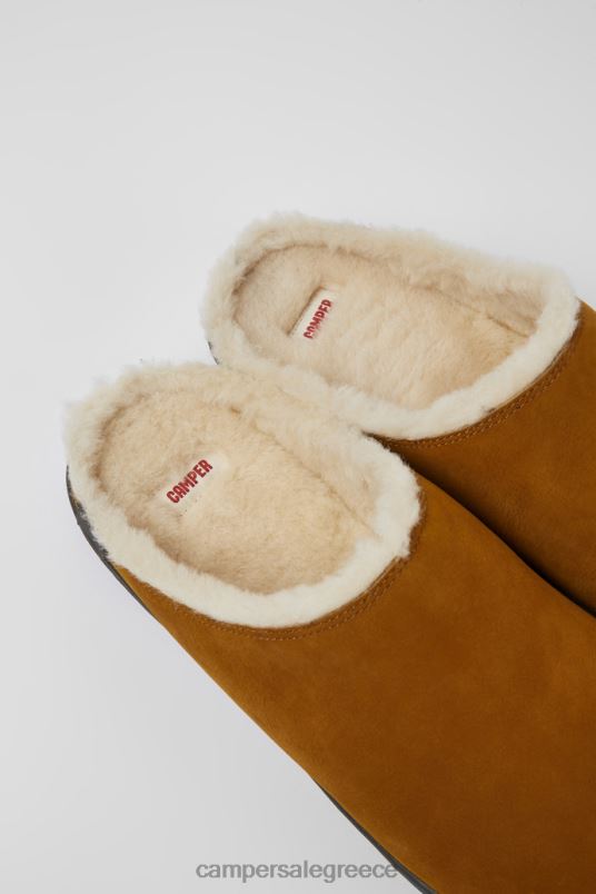 Σχεδιασμός peu καφέ ανδρικά παπούτσια nubuck Camper V20TF1335 καφέ