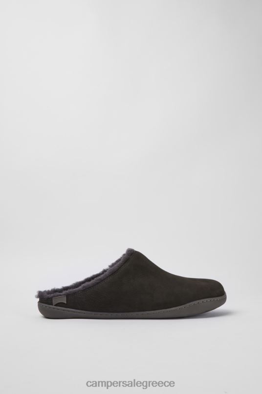 Σχέδιο peu σκούρο γκρι παπούτσια nubuck για άνδρες Camper V20TF1336 γκρί
