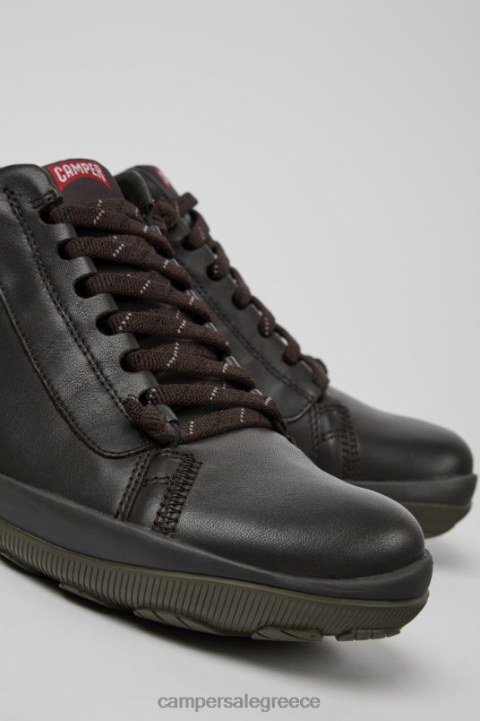 σχέδιο peu pista gore-tex καφέ δερμάτινα παπούτσια για άνδρες Camper V20TF1268 καφέ