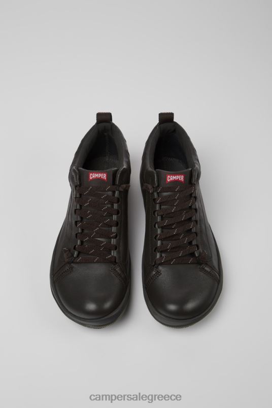 σχέδιο peu pista gore-tex καφέ δερμάτινα παπούτσια για άνδρες Camper V20TF1268 καφέ