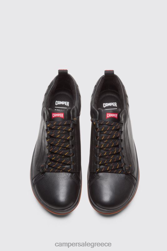 peu pista gore-tex αδιάβροχο ανδρικό μαύρο μποτάκι αστραγάλου νέες παραλαβές Camper V20TF1337 μαύρος