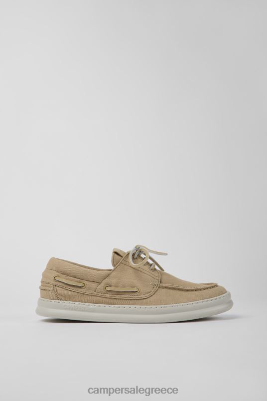 υφασμάτινα αθλητικά παπούτσια runner μπεζ αποκλειστικά για άνδρες Camper V20TF1225 μπεζ