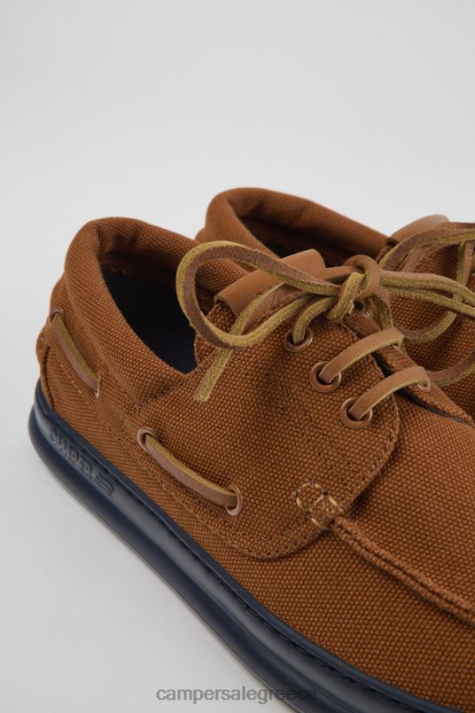 υφασμάτινα αθλητικά παπούτσια runner καφέ για άνδρες νέες αφίξεις Camper V20TF1226 καφέ