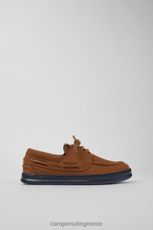 υφασμάτινα αθλητικά παπούτσια runner καφέ για άνδρες νέες αφίξεις Camper V20TF1226 καφέ