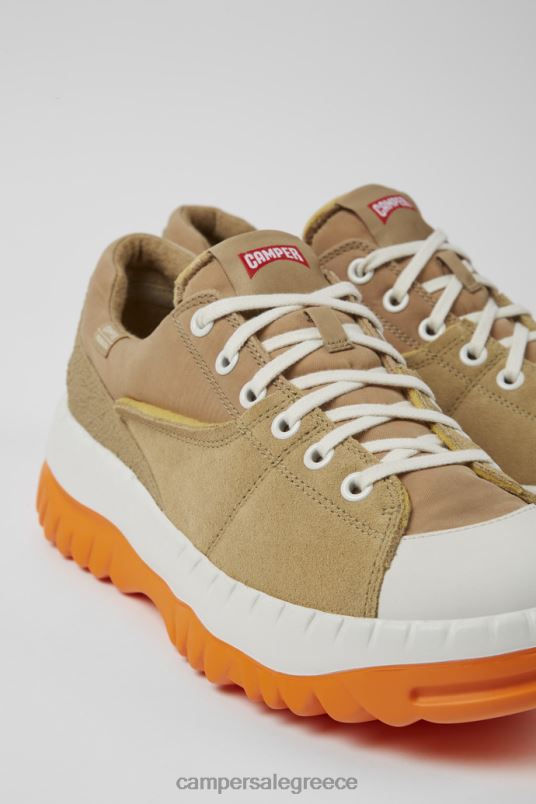 teix beige ανακυκλωμένα υφάσματα και παπούτσια nubuck για άνδρες νέες αφίξεις Camper V20TF1250 μπεζ