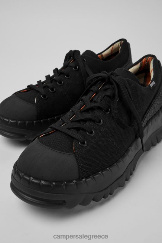 teix black rubber και βαμβακερά παπούτσια bci νέες παραλαβές Camper V20TF1352 μαύρος