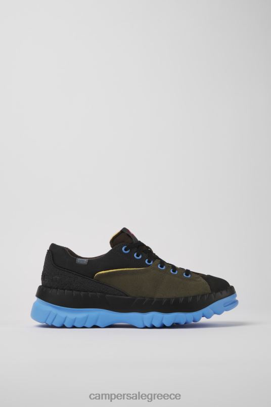 αποκλειστικά παπούτσια teix green ανακυκλωμένα υφάσματα και nubuck για άνδρες Camper V20TF1251 πράσινος