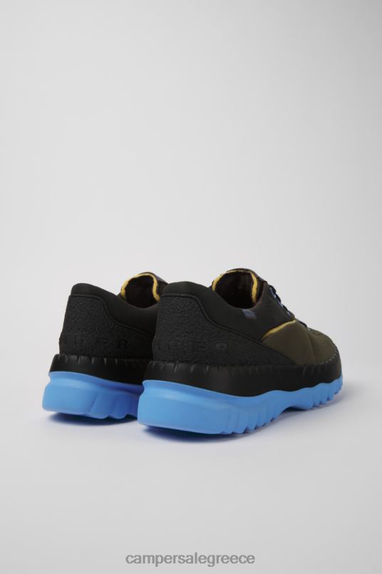 αποκλειστικά παπούτσια teix green ανακυκλωμένα υφάσματα και nubuck για άνδρες Camper V20TF1251 πράσινος