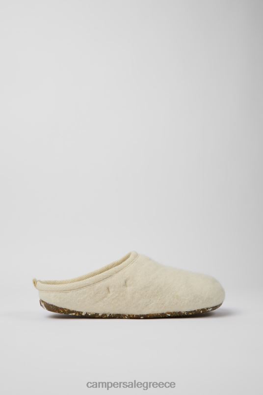 αποκλειστικές μάλλινες παντόφλες wabi μπεζ Camper V20TF1743 μπεζ