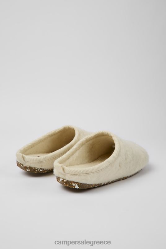 αποκλειστικές μάλλινες παντόφλες wabi μπεζ Camper V20TF1743 μπεζ