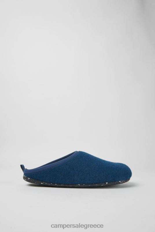 αποκλειστικές ανδρικές μάλλινες παντόφλες wabi blue Camper V20TF1746 μπλε