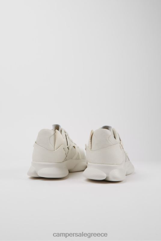 Αποκλειστικά ανδρικά πάνινα παπούτσια από λευκό καρστ χωρίς βαμμένο δέρμα Camper V20TF1492 άσπρο