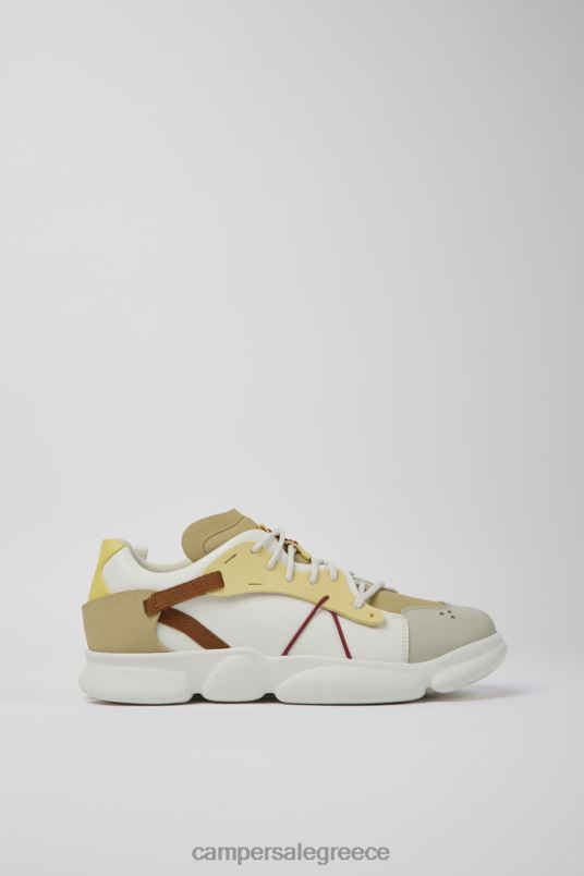 δίδυμα πολύχρωμα δερμάτινα και υφασμάτινα πάνινα παπούτσια για άνδρες νέες αφίξεις Camper V20TF1493 πολύχρωμος