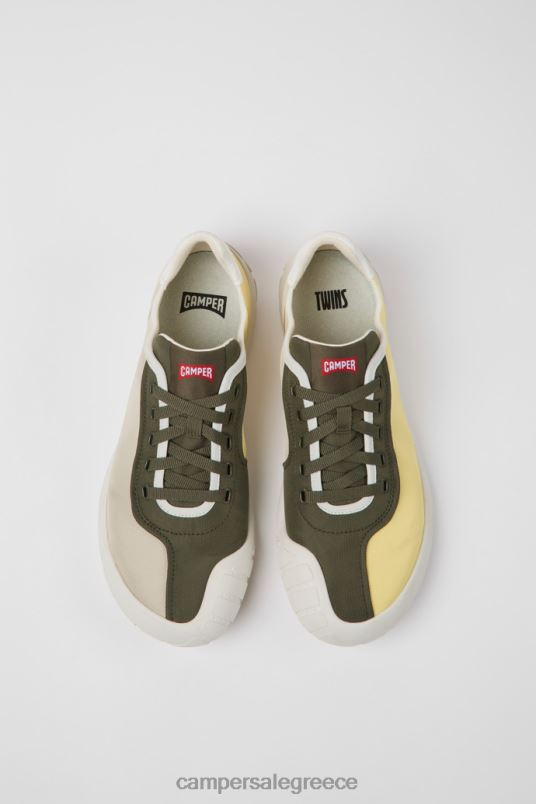 αποκλειστικά δίδυμα πολύχρωμα υφασμάτινα αθλητικά παπούτσια για άνδρες Camper V20TF1507 πολύχρωμος