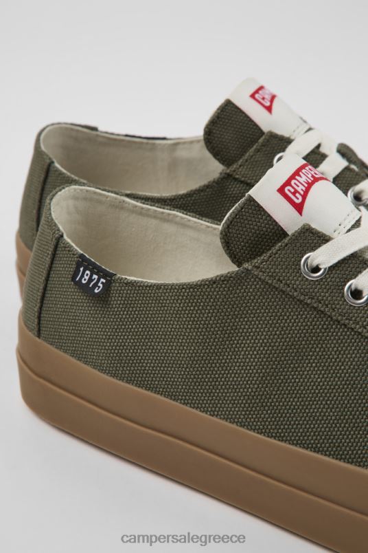 καμαλέον πράσινα ανακυκλωμένα βαμβακερά αθλητικά παπούτσια για άνδρες νέες αφίξεις Camper V20TF1532 πράσινος