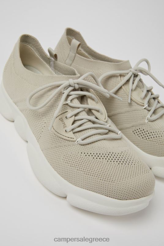 Αποκλειστικά ανδρικά πάνινα παπούτσια σε γκρι καρστ ύφασμα Camper V20TF1551 γκρί