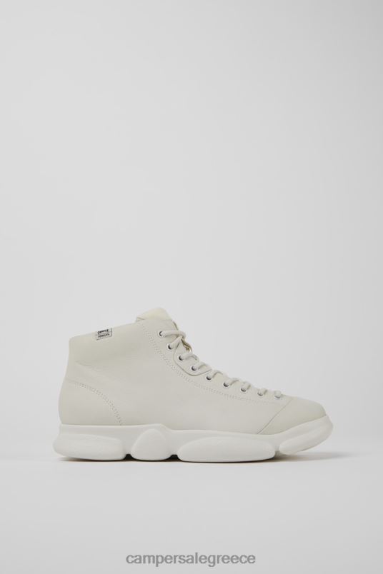 Σχεδιαστικά καρστικά λευκά δερμάτινα πάνινα παπούτσια για άνδρες Camper V20TF1575 άσπρο