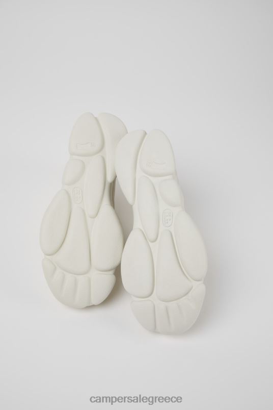 Σχεδιαστικά καρστικά λευκά δερμάτινα πάνινα παπούτσια για άνδρες Camper V20TF1575 άσπρο